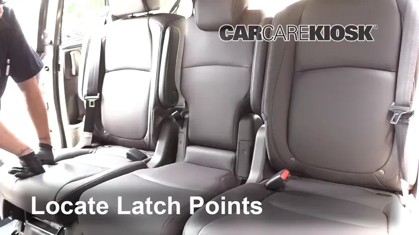 2018 Honda Odyssey EX-L 3.5L V6 Car Seats Install
